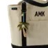 Palm Tree Beaded Bag Charm, alternative image