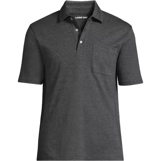 Men's Signature Supima Short Sleeve Classic Fit Pocket Polo Shirt - primary