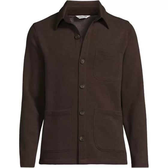 Men's Pique Fleece Bedford Chore Jacket - primary