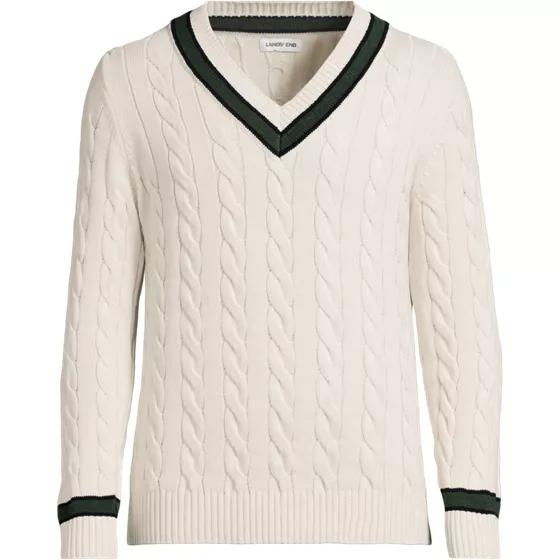 Men's Long Sleeve Drifter Cricket Sweater - primary