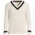 Men's Long Sleeve Drifter Cricket Sweater, Front
