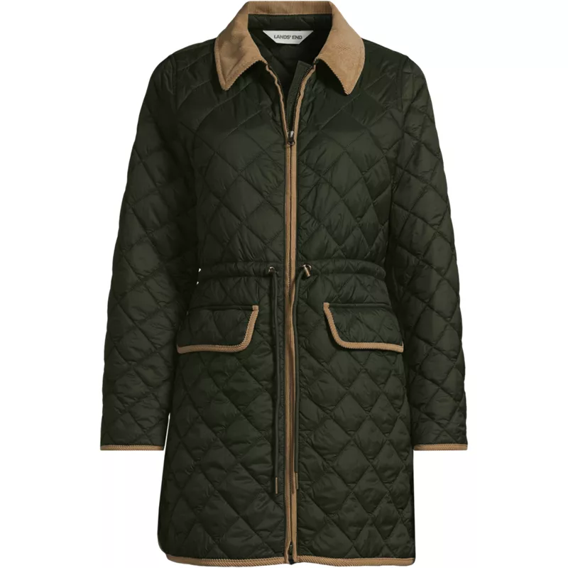 Women's Plus Size FeatherFree Insulated Barn Coat, Front