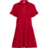 Women's Poplin Flutter Sleeve Knee Length Popover Dress, Front