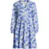 Women's Cotton Jersey Tiered Mini Dress, Front