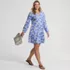 Women's Cotton Jersey Tiered Mini Dress, alternative image