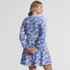 Women's Cotton Jersey Tiered Mini Dress, Back