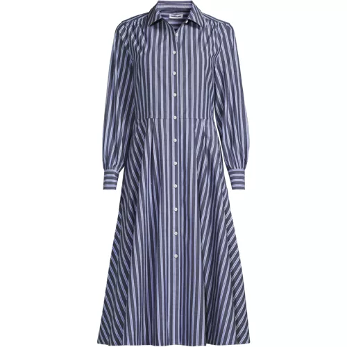 Women's Poplin Perfect Shirt Dress, alternative image