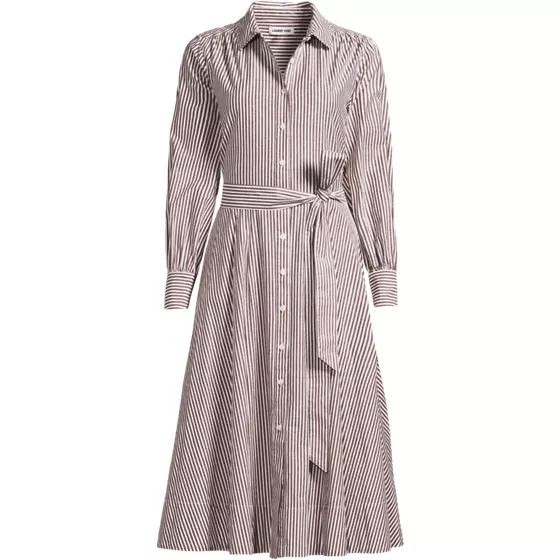 Women's Poplin Perfect Shirt Dress - primary