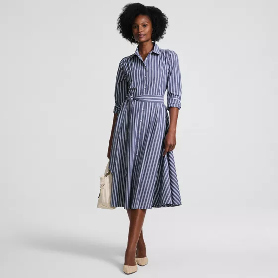 Women's Poplin Perfect Shirt Dress - primary