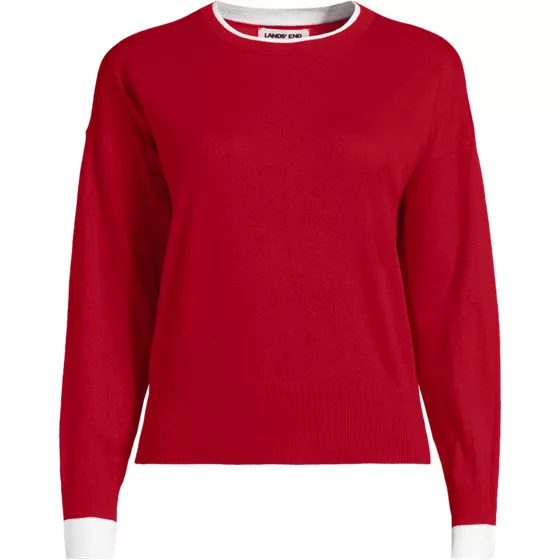 Women's Drifter Lite Double Trim Crew Sweater - primary