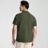 Men's Short Sleeve Honeycomb Johnny Polo, Back