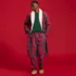 Men's Tall Long Sleeve Tee and Flannel Pant Sleep Set, alternative image