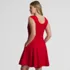 Women's Starfish Scoop Neck Sleeveless Mini Dress, Back