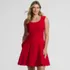 Women's Starfish Scoop Neck Sleeveless Mini Dress, Front