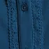 Women's Sleeveless Lightweight Jersey Pintuck Button Front Blouse, alternative image