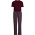 Men's Short Sleeve Essential Knit Tee and Poplin Pant Set, Front