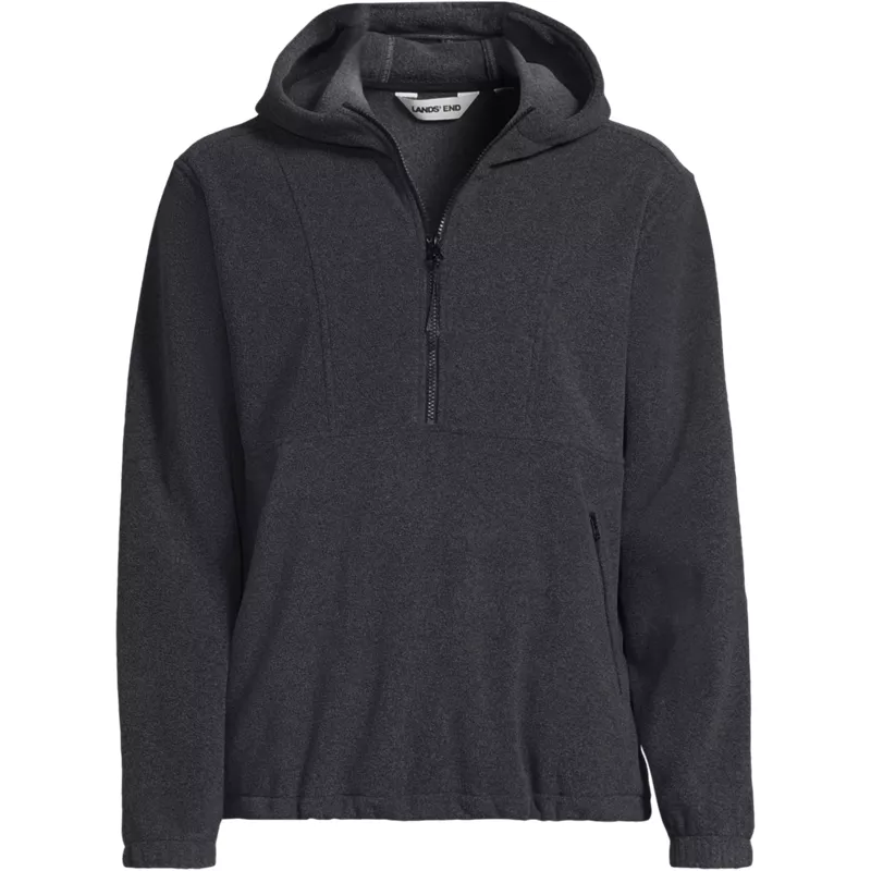 Men's Anyweather RainDefense Hooded Half Zip Fleece Pullover, Front