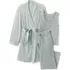 Women's Cooling 3 Piece Pajama Set - Tank Crop and Robe, Front