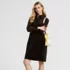 Women's Petite Wide Wale Corduroy Popover Shirt Dress, alternative image