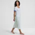 Women's Cooling Short Sleeve Scoop Neck Mid Calf Nightgown, alternative image