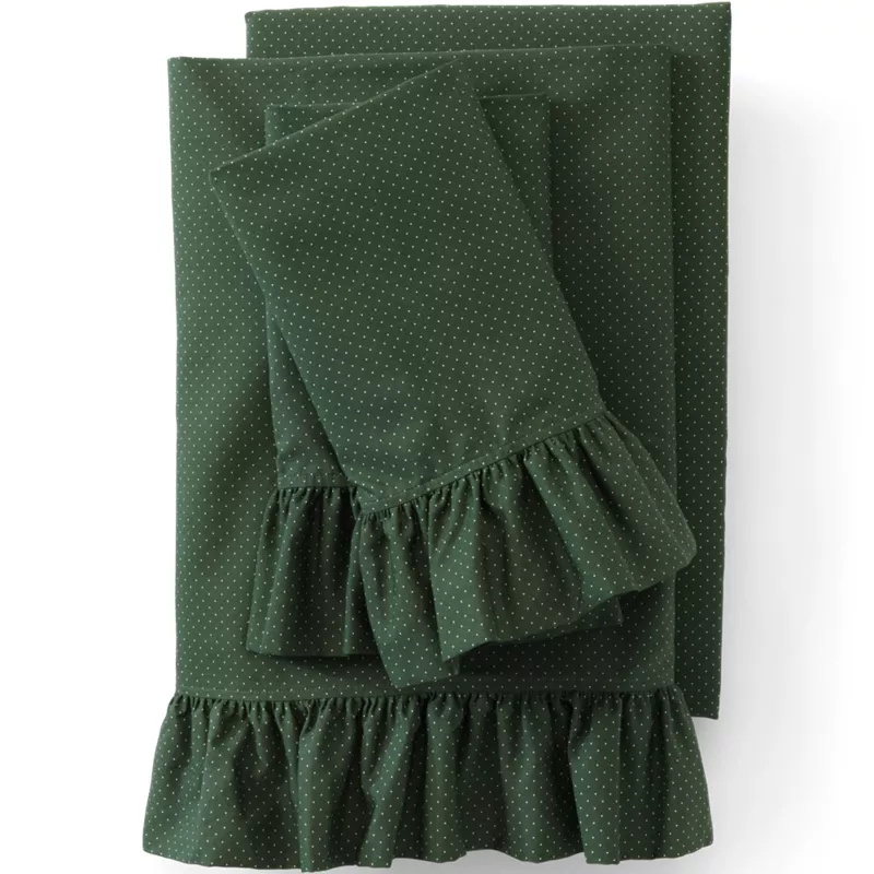 Ruffle Bed Sheet Set, Front