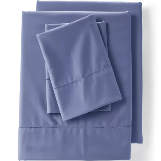 700 Thread Count Sateen Cotton No Iron Bed Sheets - primary
