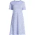 Women's Cotton Interlock Short Sleeve Knee Length Gown, Front