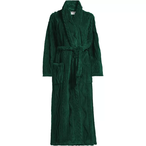 Women's Cozy Cable Robe - primary