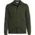 Men's Long Sleeve Fine Gauge Cotton Pointelle Argyle Cardigan, Front