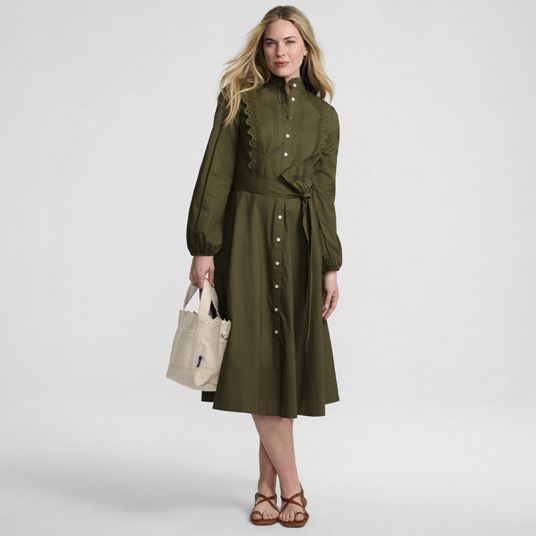 lands end winter dresses Womens Special Occasion Shirt thanksgiving Caroline Constas NWT $298 Color:Yellow - Gold