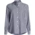 Women's Poplin Ruffle Collar Shirt, Front