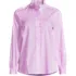 Women's Plus Size Poplin Ruffle Collar Shirt, Front