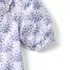 Women's Poplin Puff Sleeve Ruffle Collar Shirt, alternative image