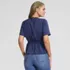 Women's Silky Lace Blouse, Back
