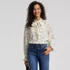 Women's Creaseless Button Front Blouse with Tie, alternative image
