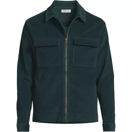 Men's Corduroy Zip Front Jacket - primary