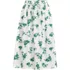 Women's Poplin Pull On Midi Skirt, Front