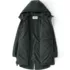 Women's Sherpa Fleece Quilted Mixed Media Parka, alternative image