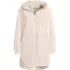 Women's Plus Size Sherpa Fleece Quilted Mixed Media Parka, Front