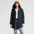 Women's Sherpa Fleece Quilted Mixed Media Parka, alternative image
