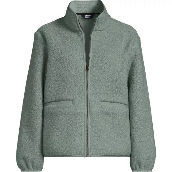 Women's Boucle Fleece Jacket - primary