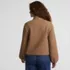 Women's Boucle Fleece Jacket, Back
