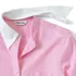 Women's Poplin Removable Collar Shirt, alternative image