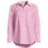 Women's Poplin Removable Collar Shirt, Front