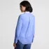 Women's Poplin Removable Collar Shirt, Back