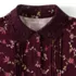 Women's Long Sleeve Lightweight Jersey Button Front Trim Collar Pintuck Blouse, alternative image