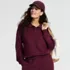 Women's Long Sleeve Serious Sweats Polo Collar Sweatshirt, alternative image
