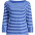 Women's Petite 3/4 Mariner Cuff Sleeve Boatneck, Front