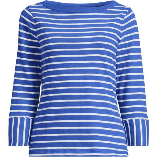 Plus-Size Boatneck Tops | Lands' End