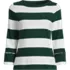 Women's 3/4 Mariner Cuff Sleeve Boatneck, Front